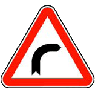 Bend to right